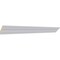 Ekena Millwork 1 1/4"H x 1 1/4"P x 1 5/8"F x 94 1/2"L Salem Crown Moulding MLD01X01X02SA - alternate 4